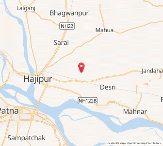 Map of Maheshwarpur, Bihar
