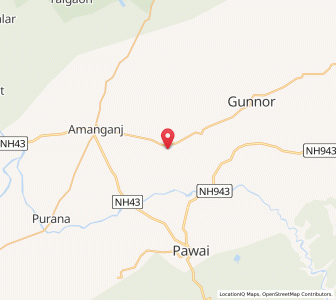 Map of Mahewa, Madhya Pradesh