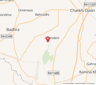 Map of Mahi Kalan, Haryana