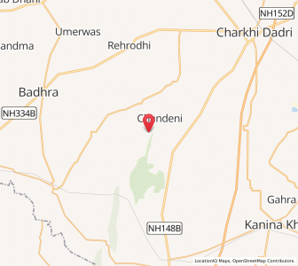 Map of Mahi Khurd, Haryana