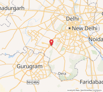 Map of Mahipalpur, NCT