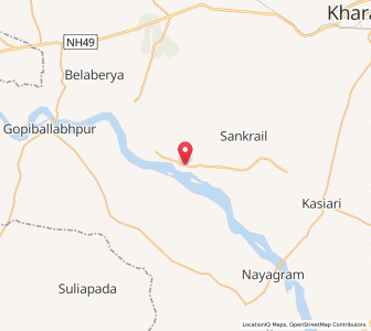 Map of Mahishagot, West Bengal