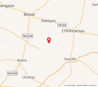 Map of Mahkampur, Uttar Pradesh