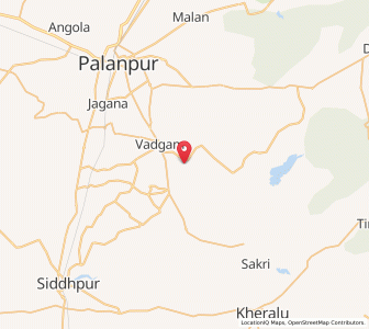 Map of Mahmadpur, Gujarat