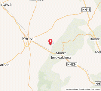 Map of Mahmudpura, Madhya Pradesh