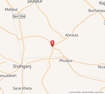 Map of Mahul, Uttar Pradesh