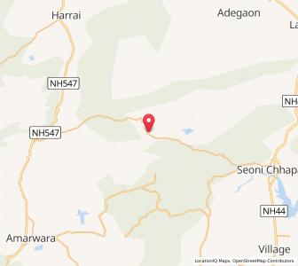 Map of Mahulpani, Madhya Pradesh
