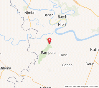 Map of Mai, Uttar Pradesh