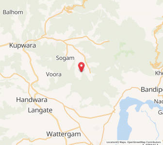 Map of Maidanpura, Kashmir