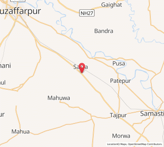 Map of Maihaulia, Bihar
