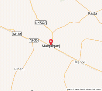 Map of Maikalganj, Uttar Pradesh