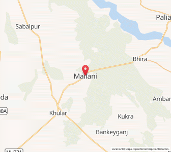 Map of Mailani, Uttar Pradesh