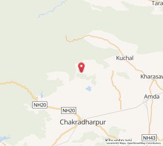 Map of Mailpir, Jharkhand