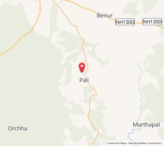 Map of Maima Goradi, Chhattisgarh