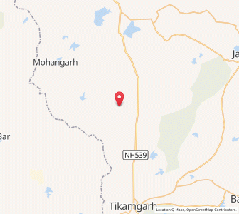 Map of Majgawan, Madhya Pradesh