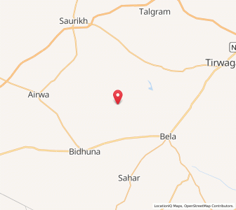 Map of Majh Purwa, Uttar Pradesh