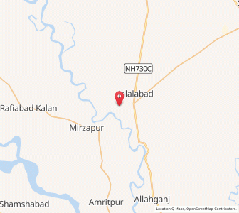 Map of Majhara Bagha, Uttar Pradesh