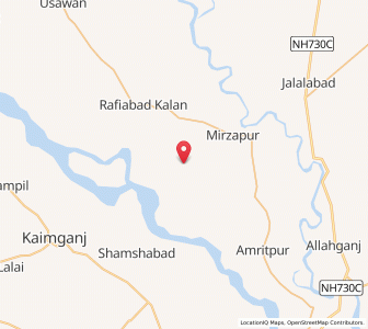 Map of Majharia, Uttar Pradesh