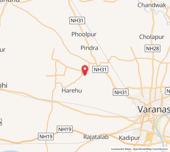 Map of Majhbhitia, Uttar Pradesh