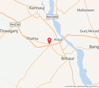 Map of Makanpur, Uttar Pradesh