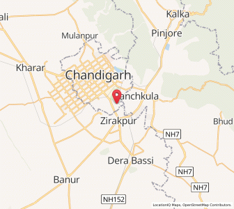 Map of Makhan Majra, Chandigarh