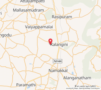 Map of Makkalpudur, Tamil Nadu