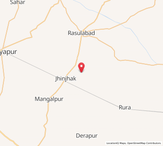Map of Maknapur, Uttar Pradesh