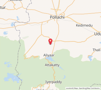 Map of Malaiyandipattanam, Tamil Nadu