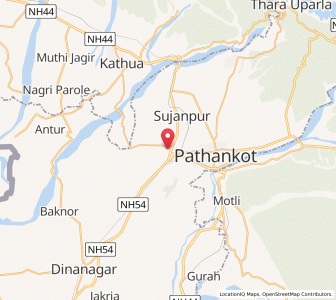 Map of Malakpur, Punjab