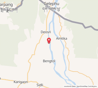 Map of Malandubi, Assam