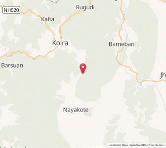 Map of Malangtoli, Odisha