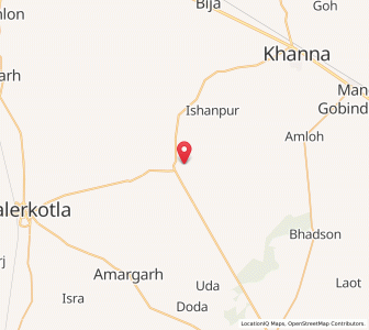 Map of Malanpur, Punjab
