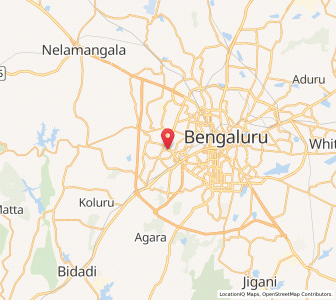 Map of Malathalli, Karnataka