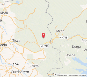 Map of Malconda, Goa
