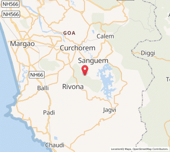 Map of Malcopona, Goa