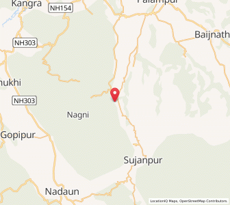 Map of Malehr, Himachal Pradesh