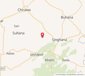 Map of Malesiya ki Dhani, Rajasthan