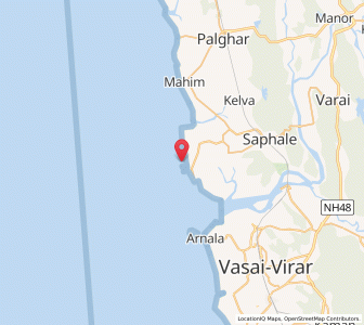 Map of Malhana, Maharashtra