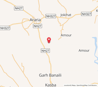 Map of Malharia, Bihar