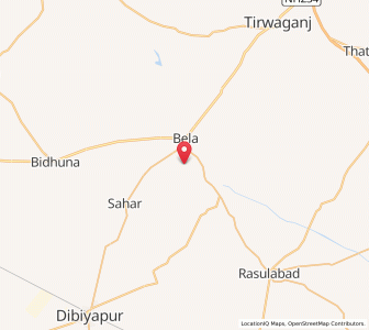 Map of Malhausi, Uttar Pradesh