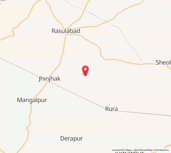 Map of Malhe, Uttar Pradesh