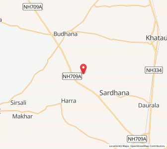 Map of Malhera, Uttar Pradesh