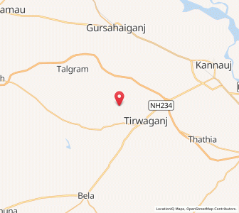 Map of Malhiapur, Uttar Pradesh