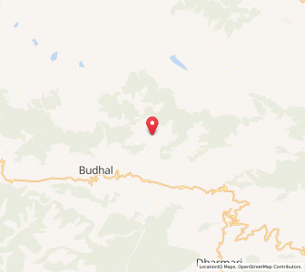 Map of Mali Kot, Kashmir