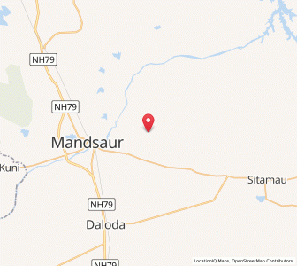 Map of Malia, Madhya Pradesh