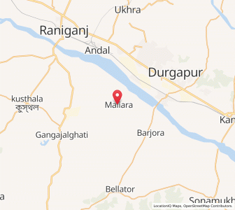 Map of Maliara, West Bengal