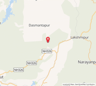 Map of Maligan, Odisha