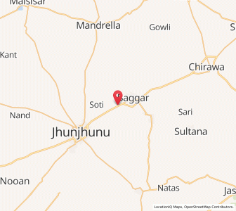 Map of Maliyon ki Dhani, Rajasthan