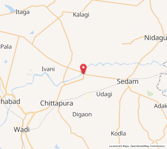 Map of Malkhaid, Karnataka