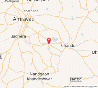 Map of Malkhed, Maharashtra